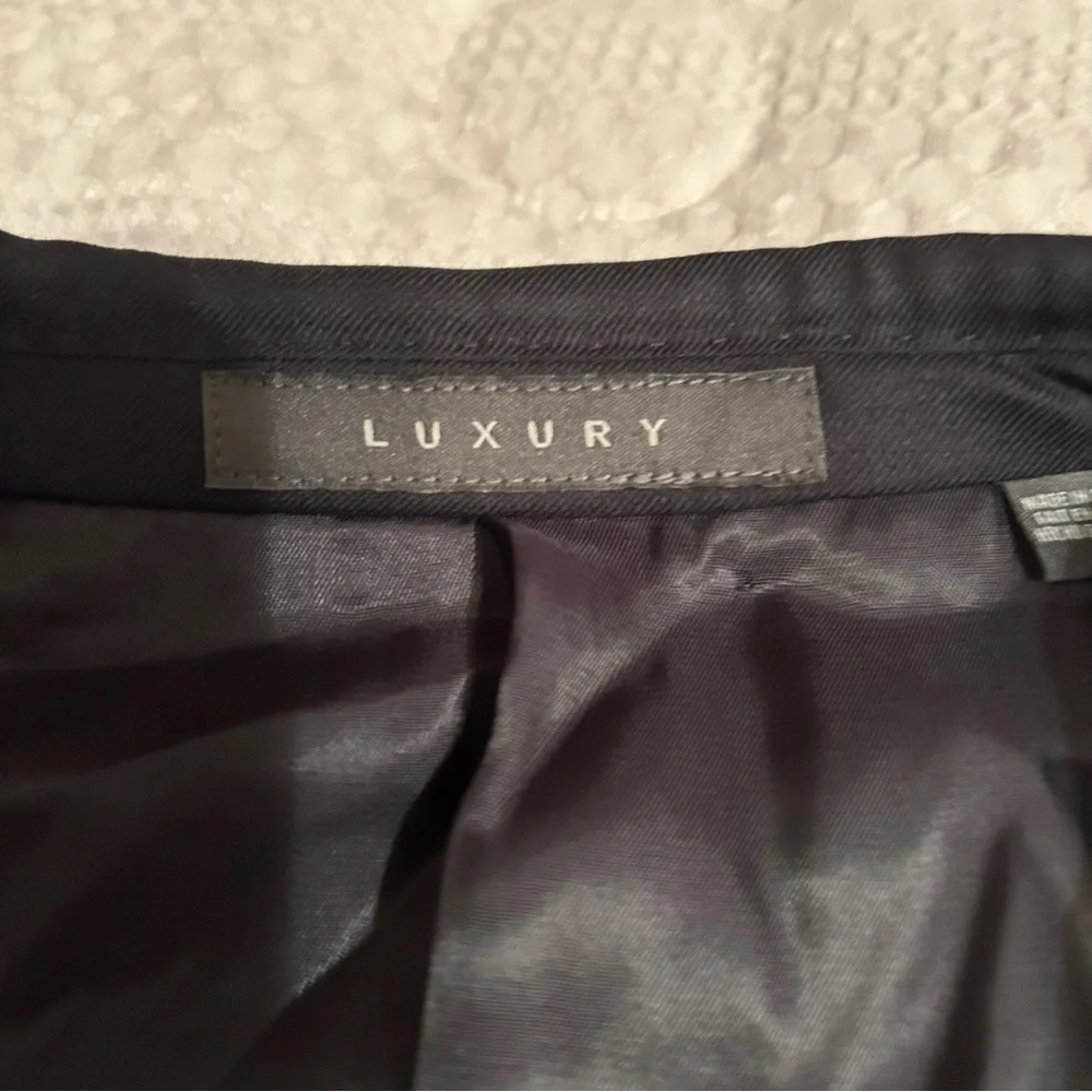 Indochino Luxury NWT Men's‎ Black Blazer 95% wool 5% Cashmere